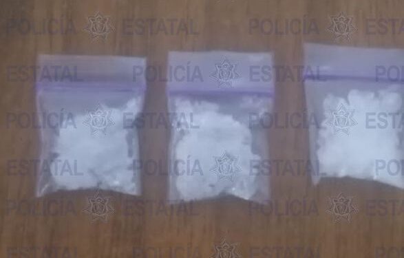 Cae sujeto que fue sorprendido con “cristal” en  SLP