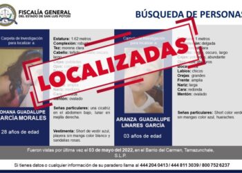 Localizan en Tamazunchale a madre e hija que contaban con Alerta Amber