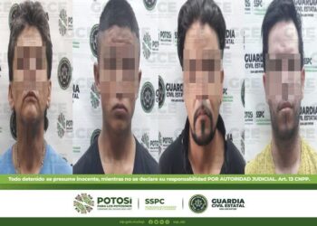 Agentes de la GCE detienen a cinco hombres por presunta posesión de Droga