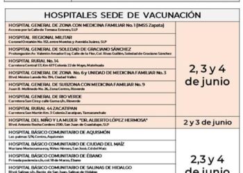 Comienza jornada de vacunación para menores de 12 a 17 años