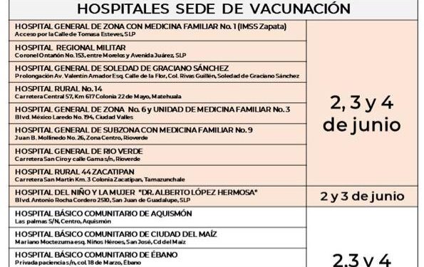 Comienza jornada de vacunación para menores de 12 a 17 años