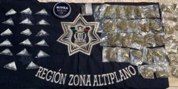 Cae masculino con 17 dosis de droga