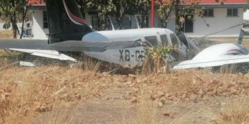 La avioneta donde viajaba Geraldine Ponce aterrizó de  emergencia