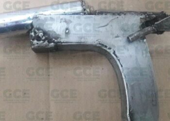 Joven es detenido por portar un arma conocida como “cachimba”