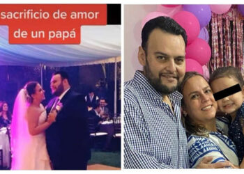 Papá dejó su tratamiento contra el cáncer para salvar a su hija recién diagnosticada