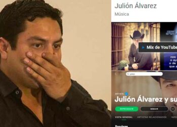 ¿Por qué quitaron nuevamente la música de Julión Álvarez de Spotify?