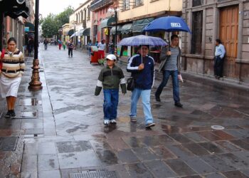Se espera un día lluvioso para la capital potosina