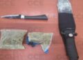 Detienen a dos hombres con droga y armas prohibidas en colonia El Paseo