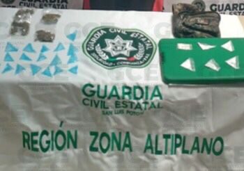 GCE detiene a hombre por posesión de 30 dosis de enervantes en Matehuala