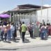 Largas filas para la vacunación de menores de 12 a 17 años contra el Covid-19