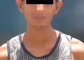 Detienen a hombre por dañar un vehículo en el Barrio de Tlaxcala