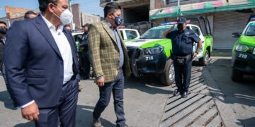 Ricardo Gallardo encabezó la entrega de 40 nuevas patrullas en Soledad de Graciano Sánchez