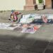 Madre de joven asesinado en 2019 pide justicia afuera del Congreso del Estado