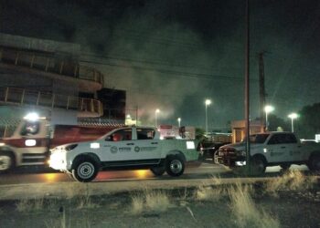 Se registró incendio en empresa de la Zona Industrial durante la madrugada