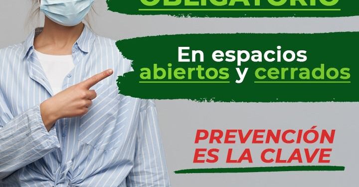 El uso de cubrebocas en espacios abiertos y cerrados nuevamente es obligatorio en SLP
