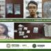 Detienen a tres personas por posesión de droga y aseguran 2 kg de marihuana