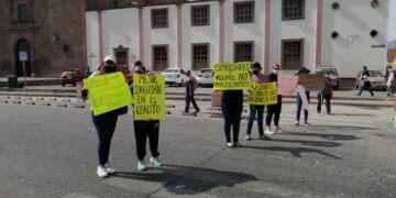 Vecinos de Himno Nacional se manifestaron en contra de la rehabilitación de la Avenida