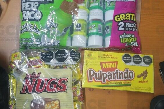 Detienen a hombre por robar bolsas de dulces en el Centro Histórico