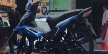 Sujeto es detenido por posesión de una moto robada y dos réplicas de arma de fuego