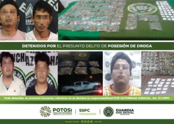 255 dosis de diferentes drogas fueron aseguradas en varios puntos del estado; hay 11 personas detenidas