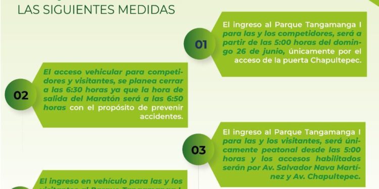 Mañana domingo se llevará a cabo el Maratón Internacional Tangamanga 2022