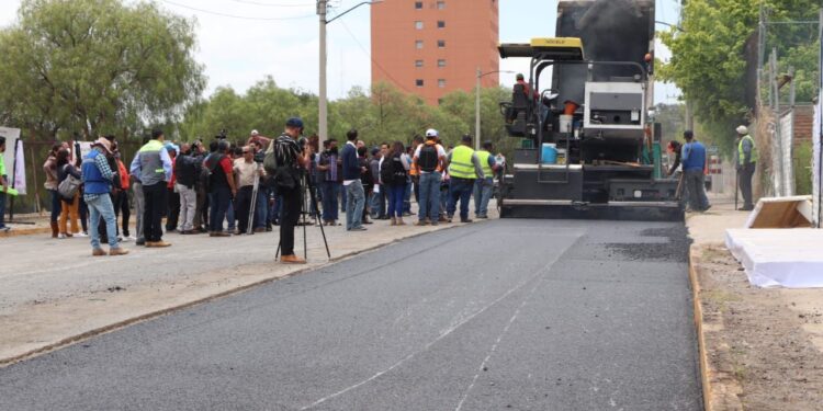 Enrique Galindo puso en marcha la rehabilitación del Paseo de los Derechos Humanos