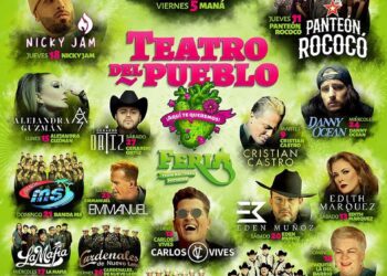 Con cartelera del Teatro del Pueblo la Fenapo espera a más de 4 millones de visitantes