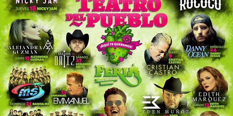 Con cartelera del Teatro del Pueblo la Fenapo espera a más de 4 millones de visitantes