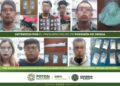 88 dosis de enervantes fueron aseguradas por La Guardia Civil Estatal; Hay 12 detenidos