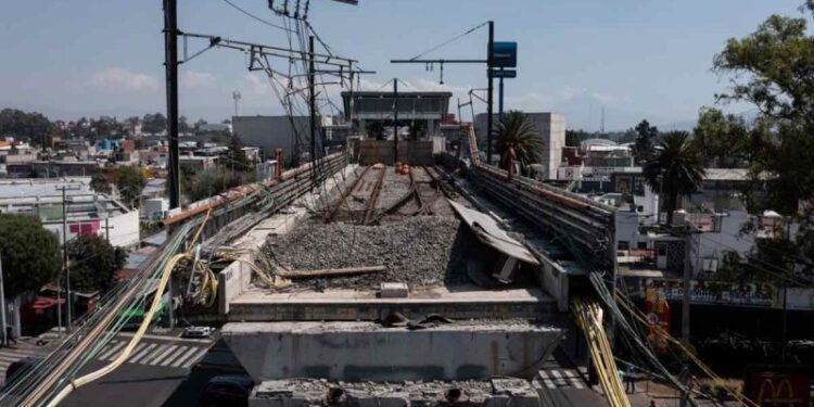 Vinculan a proceso a 8 exfuncionarios por colapso de Línea 12 del Metro