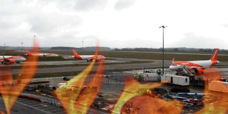Ola de calor rompe récord en Europa: pistas de aterrizaje se están derritiendo