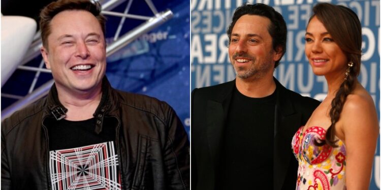 Cofundador de Google se divorcia tras enterarse  de la aventura entre su esposa y Elon Musk