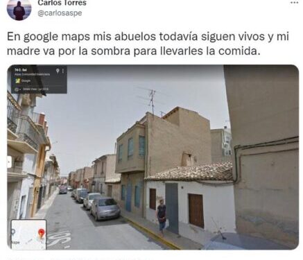 Joven volvió a ver a sus abuelos fallecidos en Google Maps