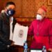 Ricardo Gallardo le da la bienvenida a nuevo Arzobispo de San Luis Potosí