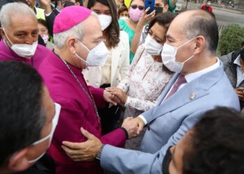 Alcalde de San Luis Potosí le da la bienvenida al nuevo Arzobispo