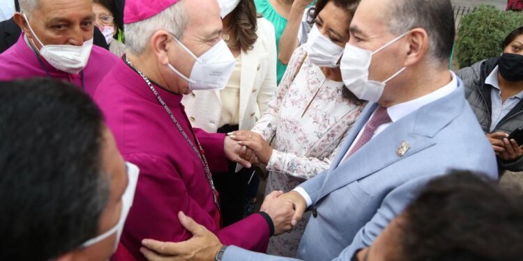 Alcalde de San Luis Potosí le da la bienvenida al nuevo Arzobispo