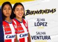 Se suman dos jugadoras más al Atlético de San Luis