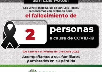 Se disparan contagios de Covid-19 en SLP; se registraron dos defunciones