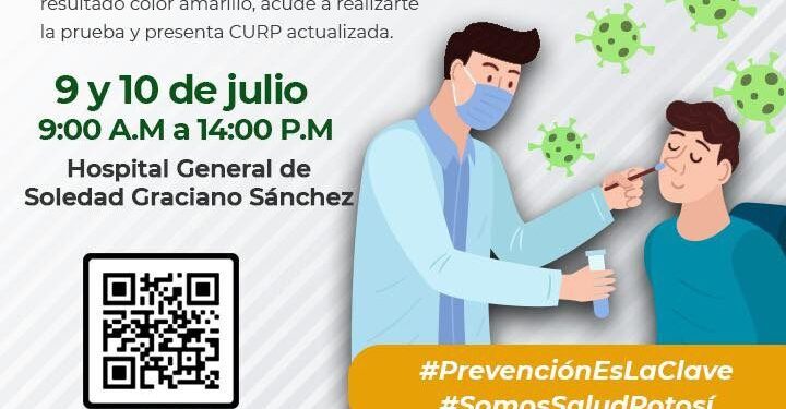 Gobierno del Estado exhorta a los potosinos a no bajar la guardia contra el covid-19