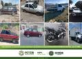 Fueron recuperados 8 vehículos con reporte de robo
