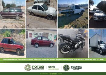 Fueron recuperados 8 vehículos con reporte de robo