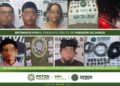 Detienen a 9 personas en diferentes puntos del Estado y aseguran 50 dosis de droga