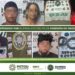 Detienen a 9 personas en diferentes puntos del Estado y aseguran 50 dosis de droga