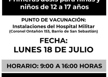 Hoy nuevo día de vacunación contra el Covid-19 para menores