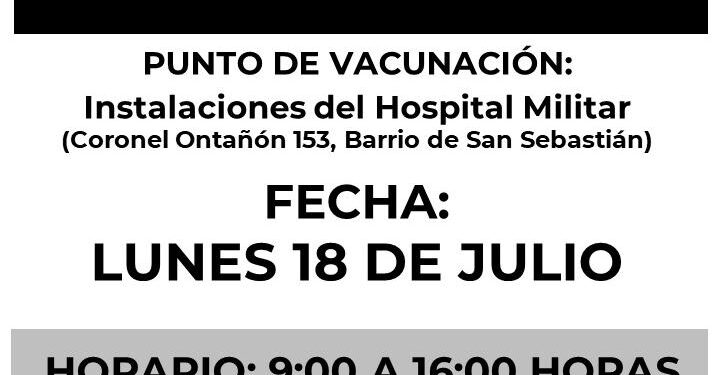 Hoy nuevo día de vacunación contra el Covid-19 para menores