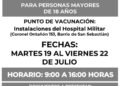 Nuevas fechas de vacunación contra el Covid-19