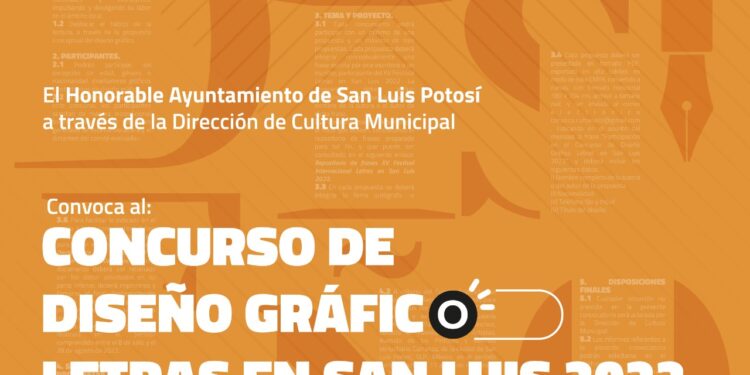 Cultura Municipal lanza Convocatoria de Diseño de Las Letras en San Luis