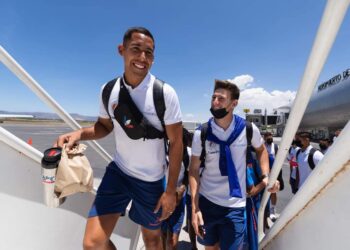 El equipo Atlético de San Luis arribó a Mazatlán