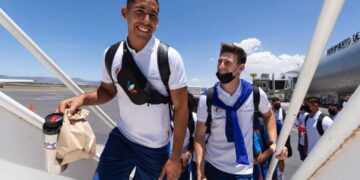 El equipo Atlético de San Luis arribó a Mazatlán