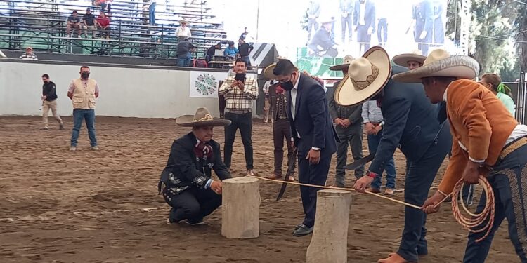 El Gobernador Ricardo Gallardo inauguró el Campeonato Nacional Infantil de Charrería